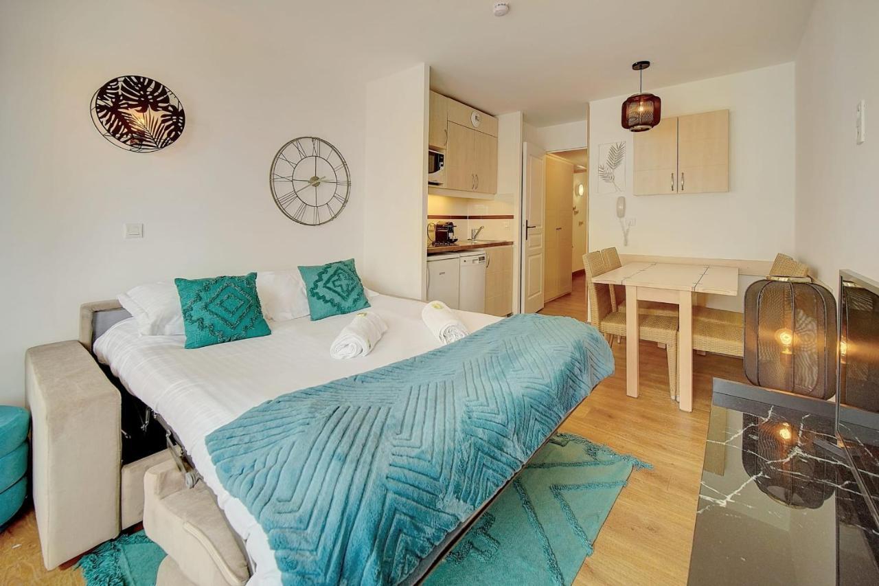 Immogroom - 2 Rooms - Renovated - Pool - Air Conditioning - Parking - Wifi Cannes Eksteriør billede